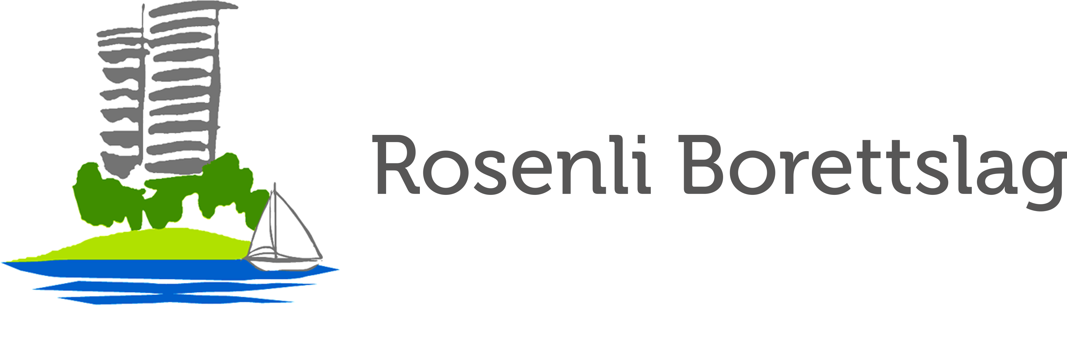 Logo: Rosenli Borettslag.